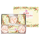 吸引力護膚香皂3入+玫瑰造型香氛皂3入
